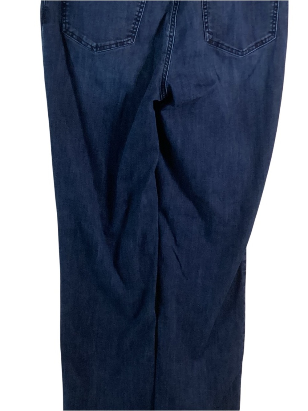 NYDJ Marilyn Straight Leg Dark Wash Jeans 10 - Picture 8 of 13